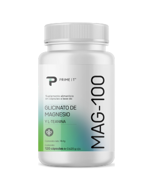 Glicinato de Magnesio MAG-100 frente