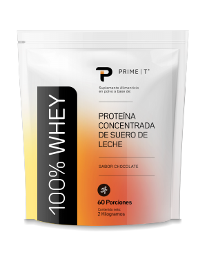 100% Whey Chocolate 60 servicios frente